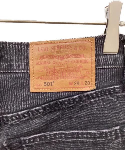 LEVI'S（リーバイス）LEVI'S (リーバイス) BEAMS (ビームス) BLACK DENIME BEAMS LIMITED EDITION デニムパンツ/ブラックデニムビームスリミテッドエディションデニムパンツ ブラック サイズ:28/28の古着・服飾アイテム