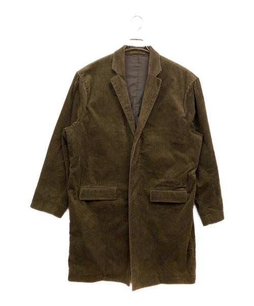 RHC Ron Herman（アールエイチシー ロンハーマン）RHC Ron Herman (アールエイチシー ロンハーマン) コーデュロイチェスターコート カーキ サイズ:Ⅼの古着・服飾アイテム
