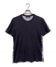 LOUIS VUITTON（ルイ ヴィトン）の古着「18AW プリントTシャツ」｜ネイビー×ホワイト