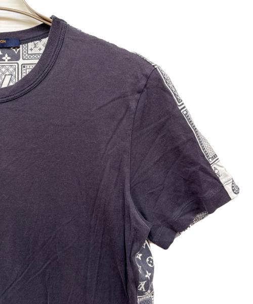 LOUIS VUITTON（ルイ ヴィトン）LOUIS VUITTON (ルイ ヴィトン) 18AW プリントTシャツ ネイビー×ホワイト サイズ:Sの古着・服飾アイテム