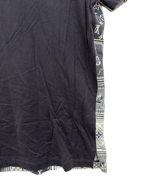 LOUIS VUITTON（ルイ ヴィトン）LOUIS VUITTON (ルイ ヴィトン) 18AW プリントTシャツ ネイビー×ホワイト サイズ:Sの古着・服飾アイテム