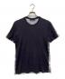LOUIS VUITTON（ルイ ヴィトン）の古着「18AW プリントTシャツ」｜ネイビー×ホワイト