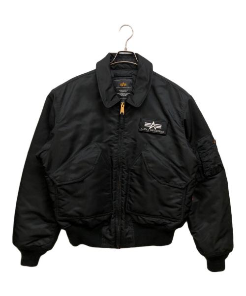 ALPHA（アルファ）ALPHA (アルファ) CWU-45/P フライトジャケット ブラック サイズ:Ⅼの古着・服飾アイテム