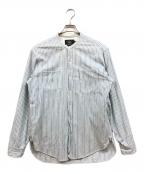 RRLダブルアールエル）の古着「ストライプワークシャツ」｜ブルー