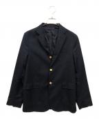 BEAMS PLUSビームスプラス）の古着「3B Blazer Combat Woolブラザーコンバットウール」｜ネイビー