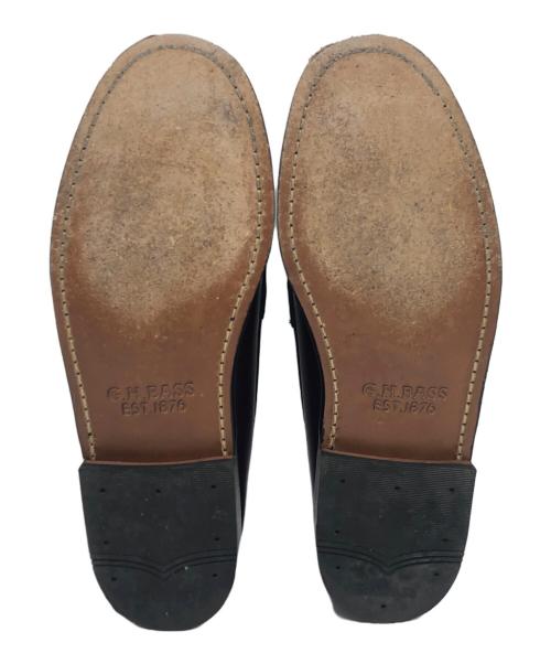 G.H.BASS（ジーエイチバス）G.H.BASS (ジーエイチバス) コインローファー ブラウン サイズ:US7.5の古着・服飾アイテム