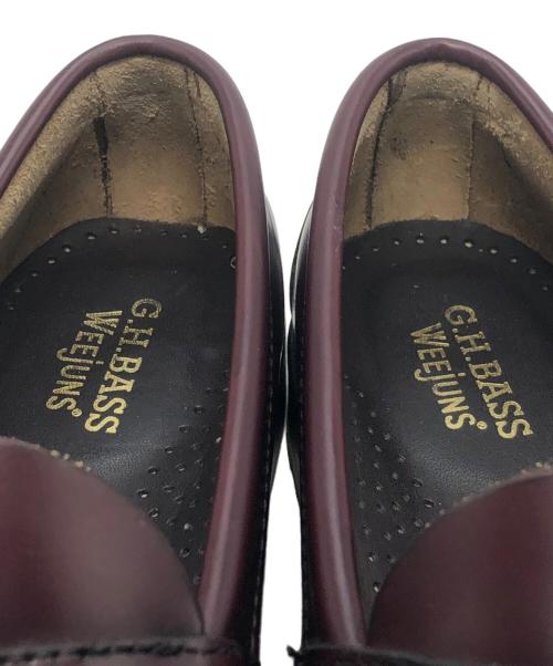 G.H.BASS（ジーエイチバス）G.H.BASS (ジーエイチバス) コインローファー ブラウン サイズ:US7.5の古着・服飾アイテム