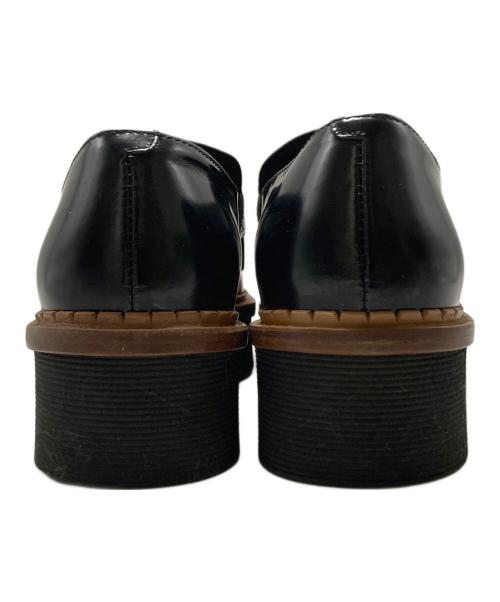 TOD'S（トッズ）TOD'S (トッズ) ダブルTタッセルローファー ブラック サイズ:36 1/2の古着・服飾アイテム