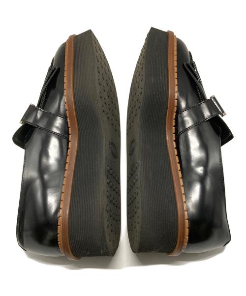 TOD'S（トッズ）TOD'S (トッズ) ダブルTタッセルローファー ブラック サイズ:36 1/2の古着・服飾アイテム