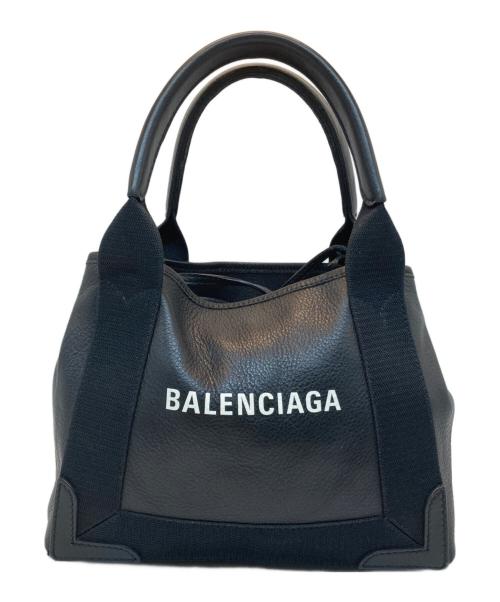 BALENCIAGA（バレンシアガ）BALENCIAGA (バレンシアガ) NAVY CANVAS XS ブラックの古着・服飾アイテム