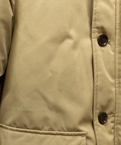 DANTON（ダントン）DANTON (ダントン) ファー付き フードミドル丈 ダウンジャケット カーキ サイズ:42の古着・服飾アイテム