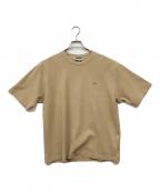 LACOSTE×URBAN RESEARCHラコステ×アーバンリサーチ）の古着「別注 Functional Pique T-shirtsファンクショナルピケTシャツ」｜ベージュ