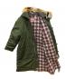 中古・古着 KENZO (ケンゾー) LONG WINTER PARKAロングウィンターパーカー グリーン サイズ:M：24000円