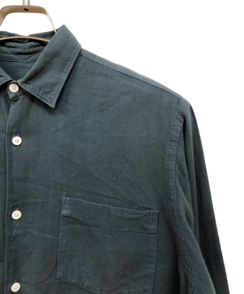 COMOLI（コモリ）COMOLI (コモリ) ベタシャン L/Sシャツ ブルー サイズ:1の古着・服飾アイテム