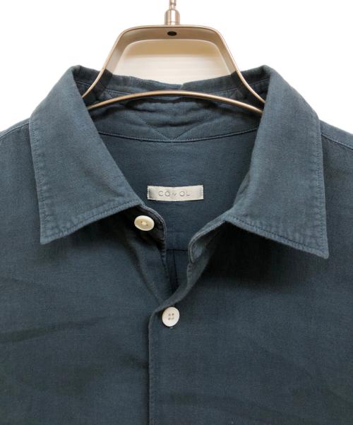 COMOLI（コモリ）COMOLI (コモリ) ベタシャン L/Sシャツ ブルー サイズ:1の古着・服飾アイテム