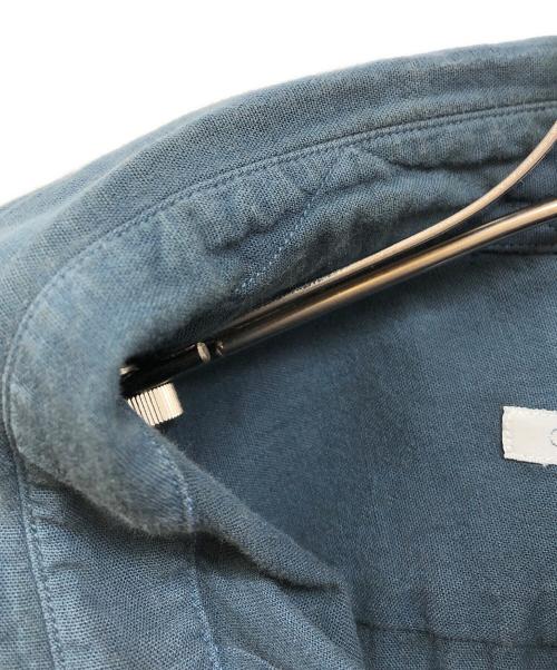 COMOLI（コモリ）COMOLI (コモリ) ベタシャン L/Sシャツ ブルー サイズ:1の古着・服飾アイテム