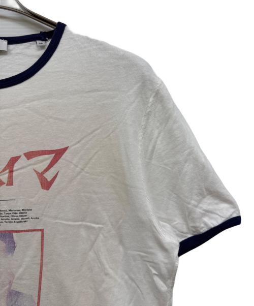 OUR LEGACY（アワーレガシー）OUR LEGACY (アワーレガシー) TANKER T-SHIRTS ホワイト×ネイビー サイズ:48の古着・服飾アイテム