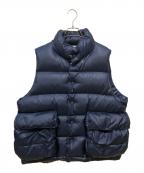 DAIWA PIER39ダイワ ピア39）の古着「TECH BACK PACKER DOWN VESTテックバックパーカーダウンベスト」｜ネイビー
