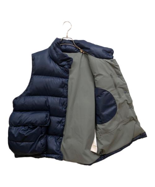 DAIWA PIER39（ダイワ ピア39）DAIWA PIER39 (ダイワ ピア39) TECH BACK PACKER DOWN VESTテックバックパーカーダウンベスト ネイビー サイズ:Ｍの古着・服飾アイテム