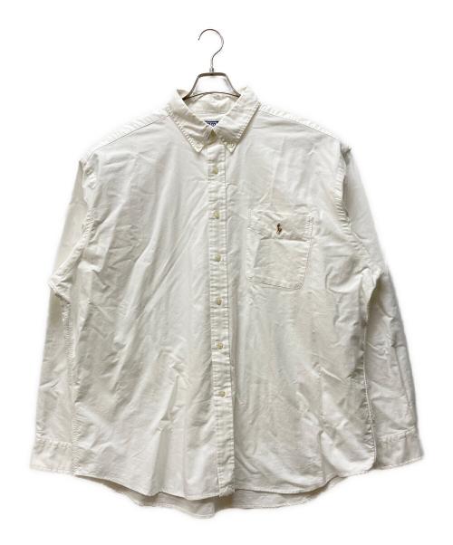 POLO RALPH LAUREN（ポロ・ラルフローレン）POLO RALPH LAUREN (ポロ・ラルフローレン) THE BIG SHIRT オックスフォードボタンダウンシャツ ホワイト サイズ:XLの古着・服飾アイテム