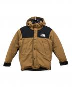 THE NORTH FACEザ ノース フェイス）の古着「MOUNTAIN DOWN JACKETマウンテンダウンジャケット」｜ベージュ×ブラック