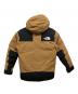 THE NORTH FACE (ザ ノース フェイス) MOUNTAIN DOWN JACKETマウンテンダウンジャケット ベージュ×ブラック サイズ:XS：23000円