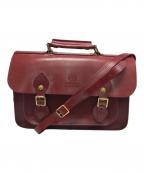 GLENROYALグレンロイヤル）の古着「SATCHEL BAG」｜レッド