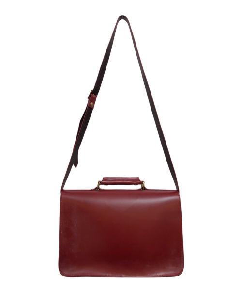 GLENROYAL（グレンロイヤル）GLENROYAL (グレンロイヤル) SATCHEL BAG レッドの古着・服飾アイテム
