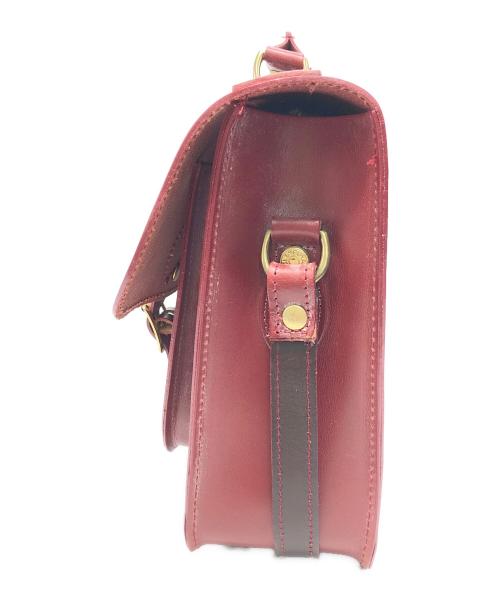GLENROYAL（グレンロイヤル）GLENROYAL (グレンロイヤル) SATCHEL BAG レッドの古着・服飾アイテム