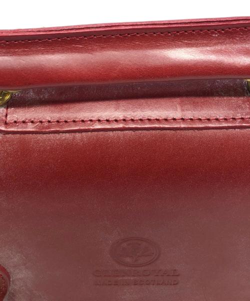 GLENROYAL（グレンロイヤル）GLENROYAL (グレンロイヤル) SATCHEL BAG レッドの古着・服飾アイテム