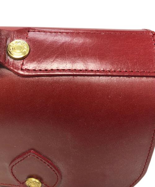 GLENROYAL（グレンロイヤル）GLENROYAL (グレンロイヤル) SATCHEL BAG レッドの古着・服飾アイテム