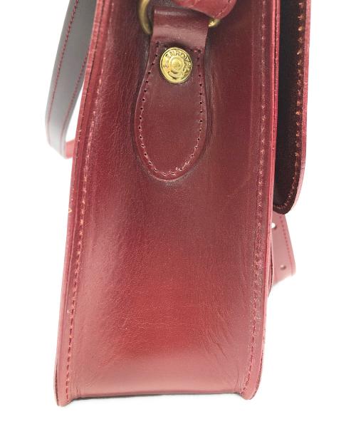 GLENROYAL（グレンロイヤル）GLENROYAL (グレンロイヤル) SATCHEL BAG レッドの古着・服飾アイテム