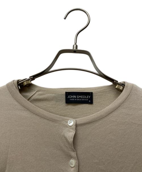 JOHN SMEDLEY（ジョンスメドレー）JOHN SMEDLEY (ジョンスメドレー) SEA ISLAND COTTON アンサンブルニット ベージュ サイズ:Sの古着・服飾アイテム