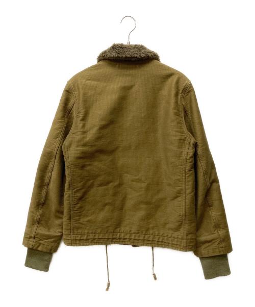 BLUE BLUE（ブルーブルー）BLUE BLUE (ブルーブルー) デッキジャケット グリーン サイズ:1の古着・服飾アイテム