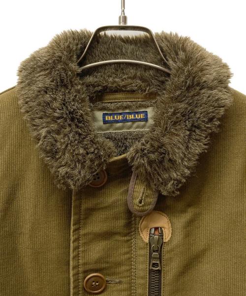 BLUE BLUE（ブルーブルー）BLUE BLUE (ブルーブルー) デッキジャケット グリーン サイズ:1の古着・服飾アイテム