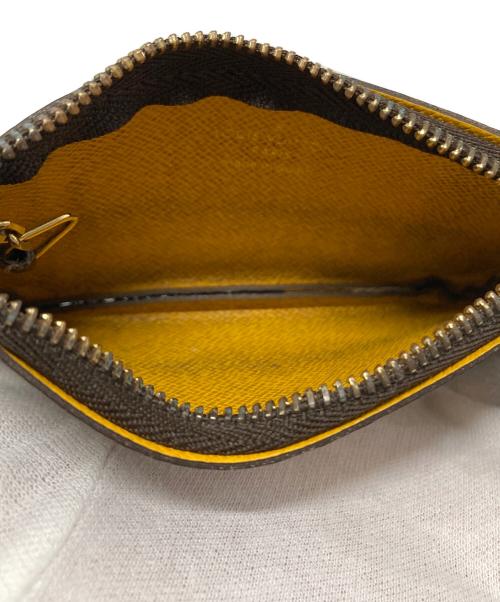 LOUIS VUITTON（ルイ ヴィトン）LOUIS VUITTON (ルイ ヴィトン) モノグラム・グルーム ポシェット・クレ ブラウン×イエローの古着・服飾アイテム