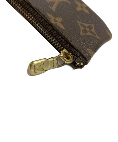 LOUIS VUITTON（ルイ ヴィトン）LOUIS VUITTON (ルイ ヴィトン) モノグラム・グルーム ポシェット・クレ ブラウン×イエローの古着・服飾アイテム