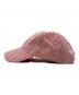 A BATHING APE (アベイシングエイプ) Jacquard terry baseball cap ピンク：6000円