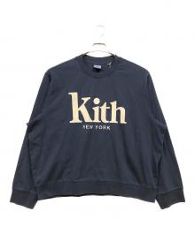 KITH（キス）の古着「ロゴスウェット」｜ネイビー