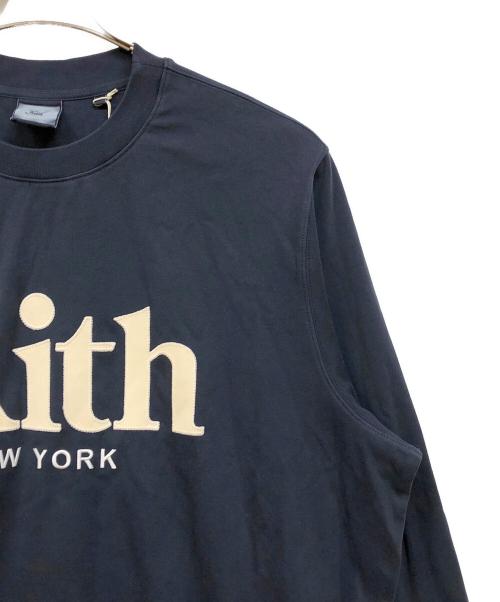 KITH（キス）KITH (キス) ロゴスウェット ネイビー サイズ:XXL 未使用品の古着・服飾アイテム