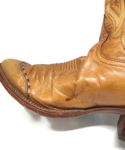 TONY LAMA（トニーラマ）TONY LAMA (トニーラマ) ウェスタンブーツ ブラウン サイズ:9 1/2の古着・服飾アイテム
