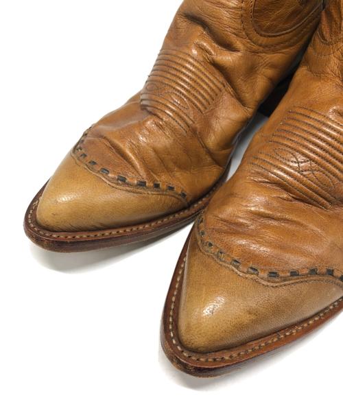 TONY LAMA（トニーラマ）TONY LAMA (トニーラマ) ウェスタンブーツ ブラウン サイズ:9 1/2の古着・服飾アイテム
