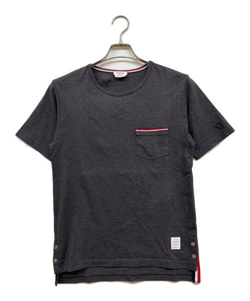 Thom Browne（トムブラウン）Thom Browne (トムブラウン) ポケットTシャツ グレー サイズ:未記入の古着・服飾アイテム