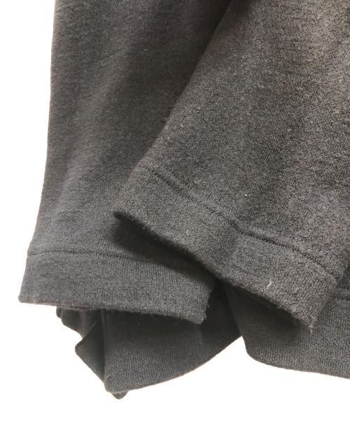 Yohji Yamamoto pour homme（ヨウジヤマモト プールオム）Yohji Yamamoto pour homme (ヨウジヤマモト プールオム) Lamb wool Round Neck Top/ラムウールラウンドネックニット ブラック サイズ:3の古着・服飾アイテム