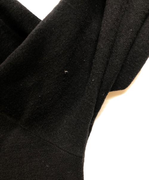 Yohji Yamamoto pour homme（ヨウジヤマモト プールオム）Yohji Yamamoto pour homme (ヨウジヤマモト プールオム) Lamb wool Round Neck Top/ラムウールラウンドネックニット ブラック サイズ:3の古着・服飾アイテム