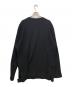 Yohji Yamamoto pour homme (ヨウジヤマモト プールオム) Lamb wool Round Neck Top/ラムウールラウンドネックニット ブラック サイズ:3：20000円