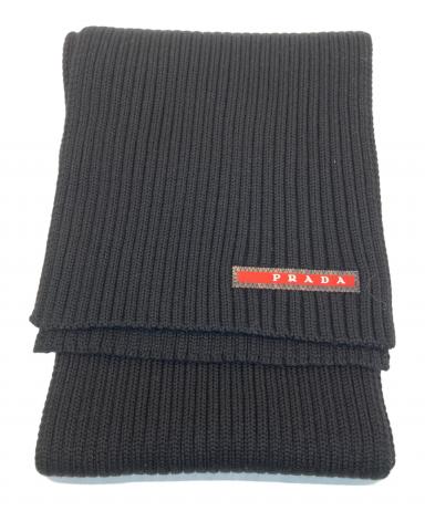 中古・古着通販】PRADA SPORTS (プラダスポーツ) リブウールマフラー
