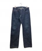 YOHJI YAMAMOTO×SPOTTED HORSEヨウジヤマモト×スポテッドホース）の古着「セルビッチデニムパンツ」｜インディゴ