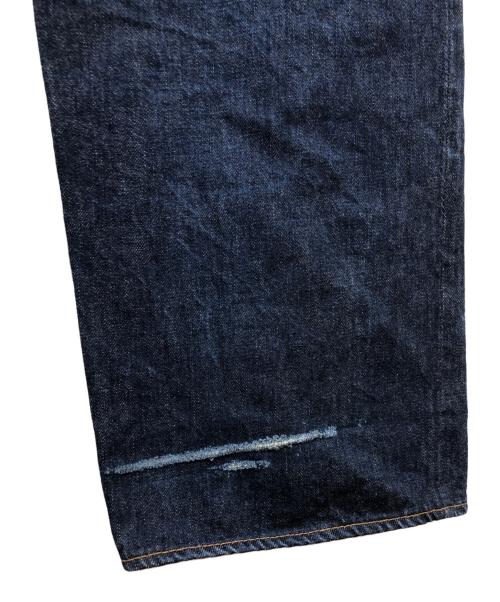 YOHJI YAMAMOTO（ヨウジヤマモト）YOHJI YAMAMOTO (ヨウジヤマモト) SPOTTED HORSE (スポテッドホース) セルビッチデニムパンツ インディゴ サイズ:38の古着・服飾アイテム