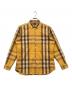 BURBERRY LONDON（バーバリーロンドン）の古着「コットンノヴァチェックシャツ」｜イエロー
